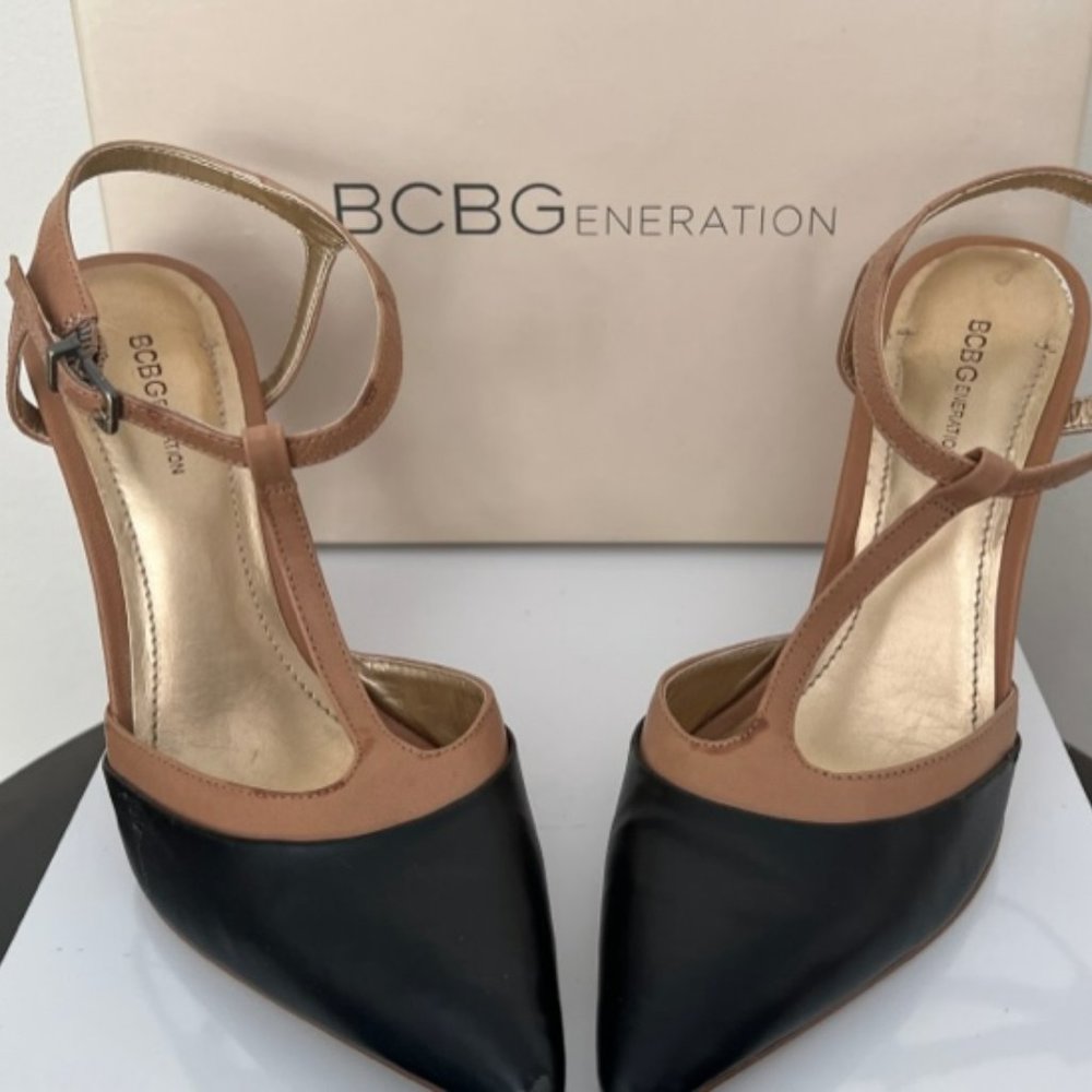 BCBGeneration Size 7.5 PL-Decorah Tan/Black